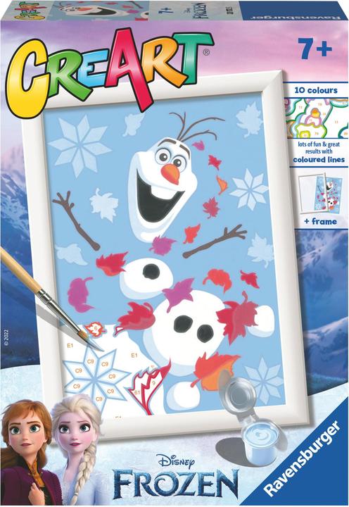 Image du produit Ravensburger CreArt Cheerful Olaf