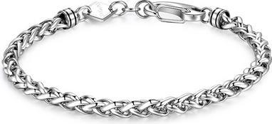 Sagapo S'Agapo Ripple Srp24 Steel Bracelet For Men