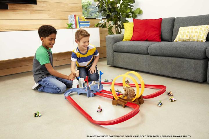 Image du produit Hot Wheels Roues chaudes Mario Kart Bowsers Castle Chaos Set de jeu