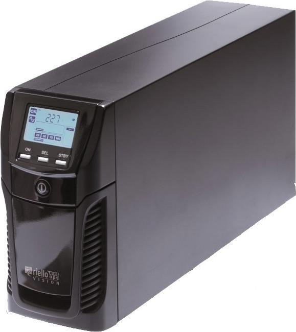 Produktbild Riello Vision VST 1100 - USV - Wechselstrom 200/208/220/230/240 V (1100 VA, 880 W, Line-Interaktiv USV)