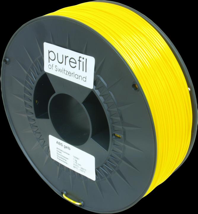 Produktbild Purefil FIlament (ABS, 1.75 mm, 1000 g, Gelb)
