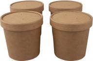 Produktbild Rayher Bio Papp-Becher mit Deckel, 300ml, 4 Stück (4 x)