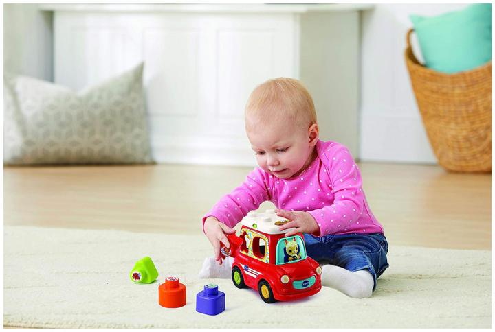 Image du produit VTech 537403 Voiture d'activités pour bébé avec chansons (version anglaise) 6+ mois