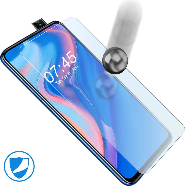 Actual product image Avizar Crystal clear film, glass screen protector (1 Piece, Honor 9X)