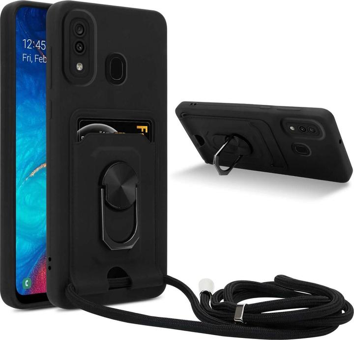 Cadorabo Handykette für Samsung Galaxy A20 / A30 / M10s mit Standfunktion