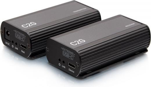 Produktbild C2G 1-Port USB-C Extender Transmitter to Receiver Kit (0.05 m)