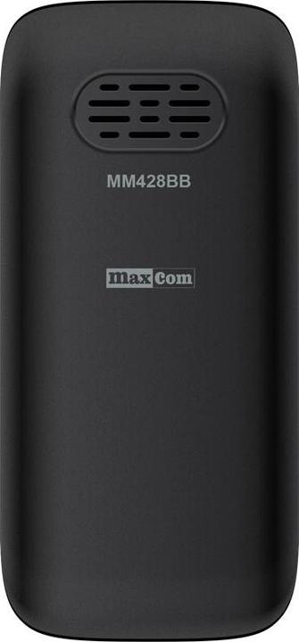 Actual product image Maxcom MM428 2G (4 GB, Black, Red, 1.80", Dual SIM, 2G)