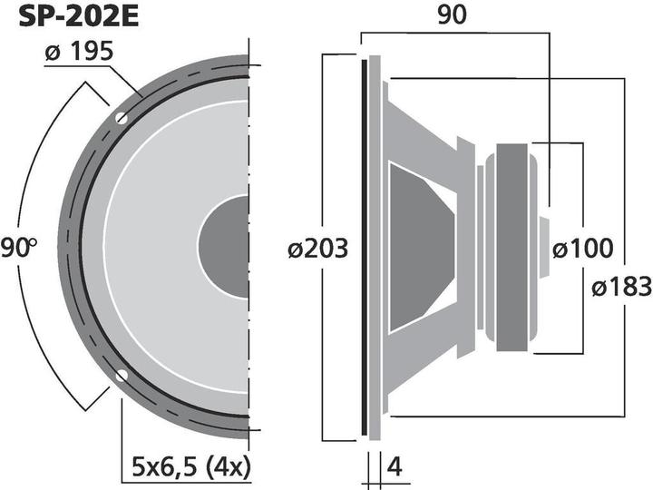 Immagine prodotto Monacor SP-202E (1 pz.)