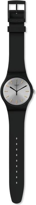 Actual product image Swatch Backtoblack (Analogue wristwatch, 41 mm)