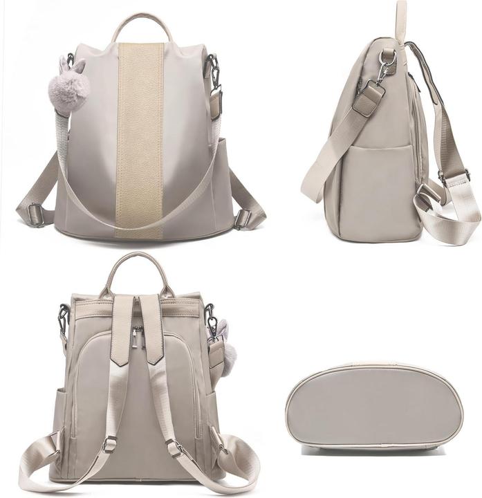 Actual product image Only-Bags.Store Rucksack Wasserdichtes PU Leder Schulranzen