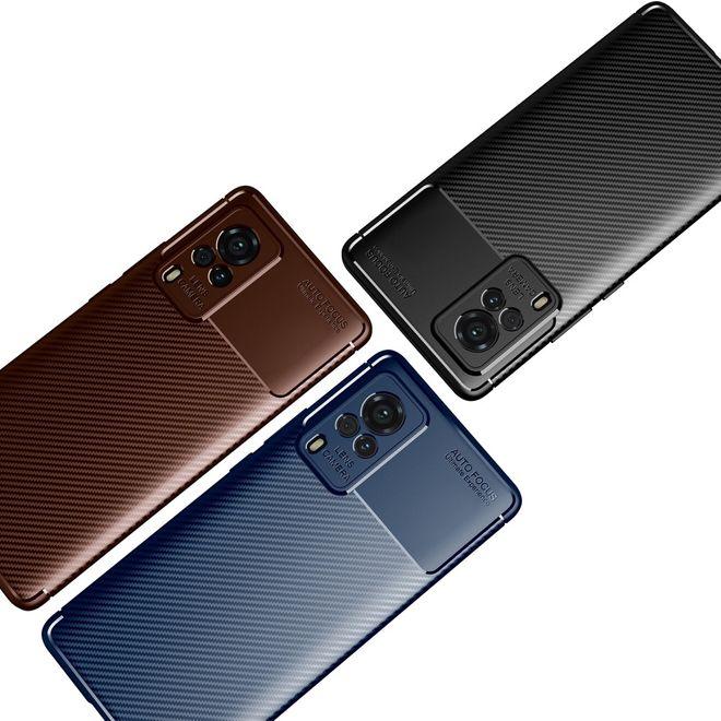 Immagine prodotto MU Style Serie Softcase in fibra di carbonio TPU (Vivo X60 Pro)