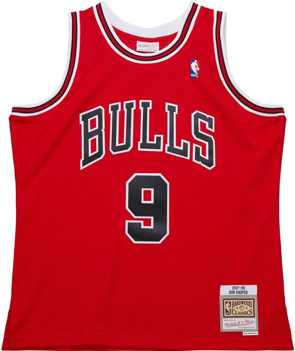 Actual product image Mitchell & Ness Swingman Mesh Jersey Chicago Bulls 1997 Ron Harper - S (S)
