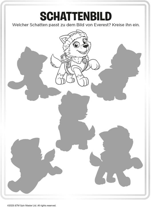 Immagine prodotto Libro di attività PAW Patrol: Il mio blocco da colorare