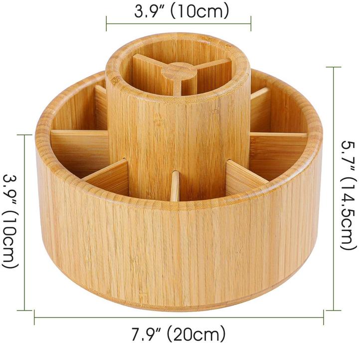 Produktbild Utoplike Schreibtisch Organizer aus Bambus