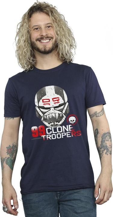 Immagine prodotto Star Wars The Bad Batch 99 Clone Troopers Maglietta Uomo (4XL)