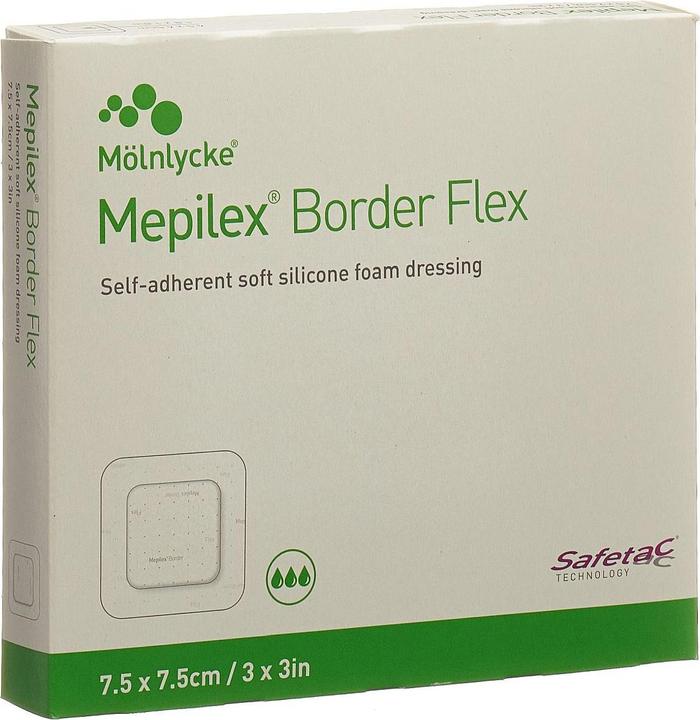 Produktbild Mepilex Border Flex 7.5x7.5cm 595250 (5 x)
