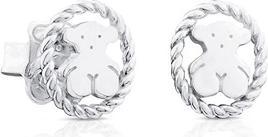 Tous Matching Camee Silver Earrings 312323620