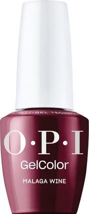 OPI GelColor Gel-Nagellack Opaque Dark Red Creme UV Cure (Malaga Wine)