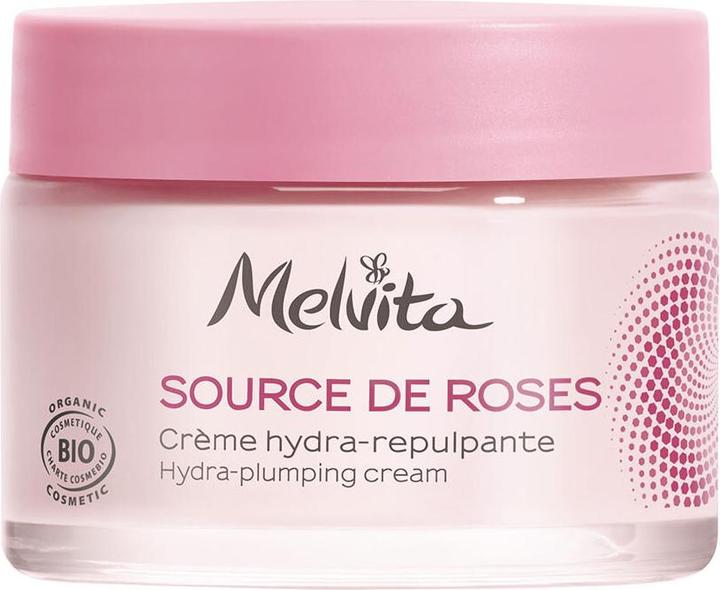 Actual product image Melvita Source de Roses Hydra-Padding Cream REFILL (50 ml, Face mist)