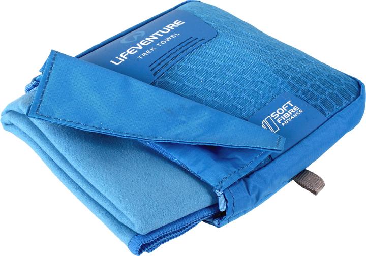 Immagine prodotto Lifeventure Asciugamano SoftFibre Advance Trek, blu, tascabile