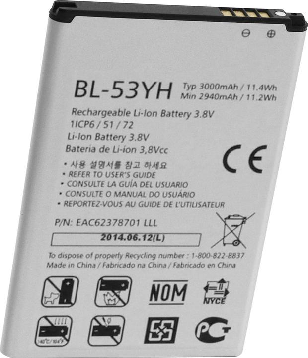 Image du produit LG Batterie BL-53YH 3000 mAh