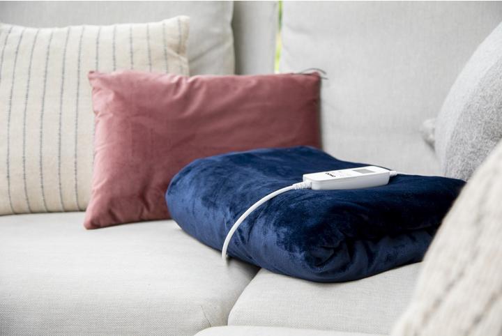Produktbild Domo Heizdecke DO637ED bu Super Soft (180 x 130 cm)