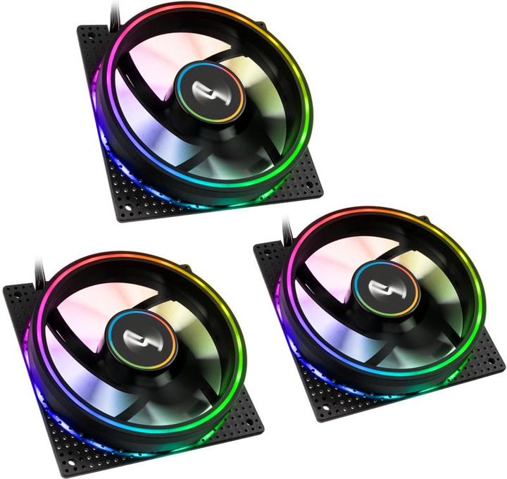 Cryorig Crona S PWM fan, ARGB, 3-pack (120 mm, 3 x)