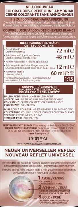 Produktbild L'Oréal Paris Excellence Universal Nude (7U Mittelblond)