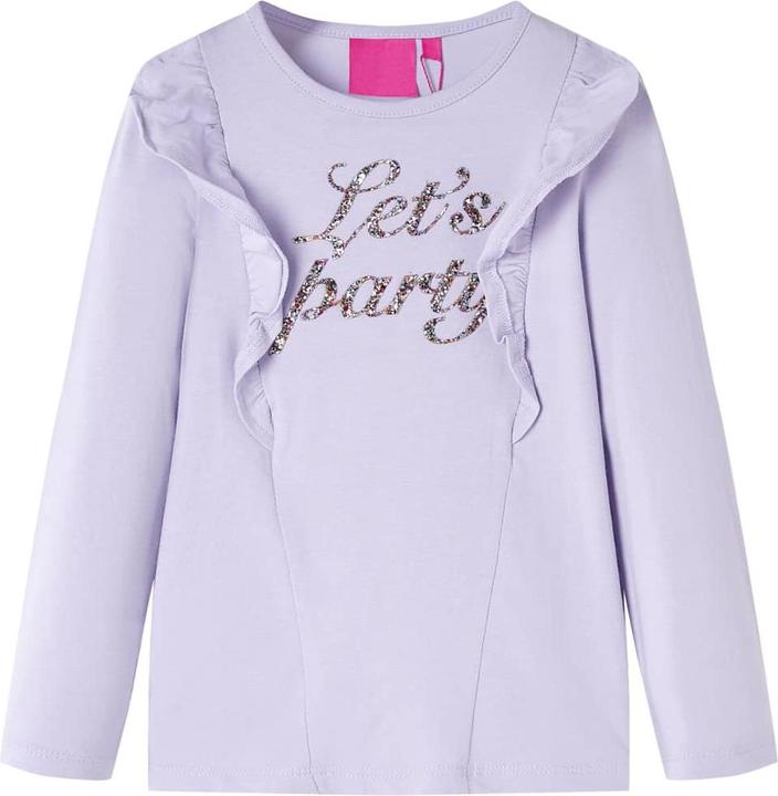 Immagine prodotto VidaXL Camicia da bambino a maniche lunghe lilla chiaro 92,Materiale: 95 % cotone. 5 (92)