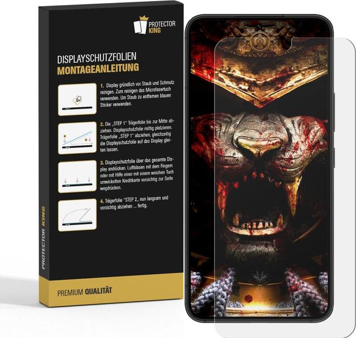 Actual product image Protectorking 2x premium screen protector 3D CLEAR (2 Piece, Samsung Galaxy S21+)
