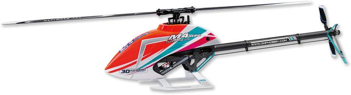 Actual product image OMP Hobby Helicopter M4 Max Combo Orange, kit