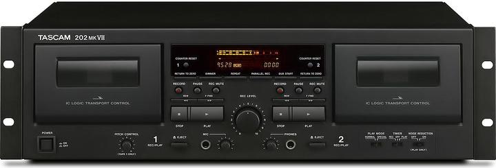 Produktbild Tascam Player 202MKVII, Produkttyp: Zuspielgerät, Recorder (Kassettenrecorder)