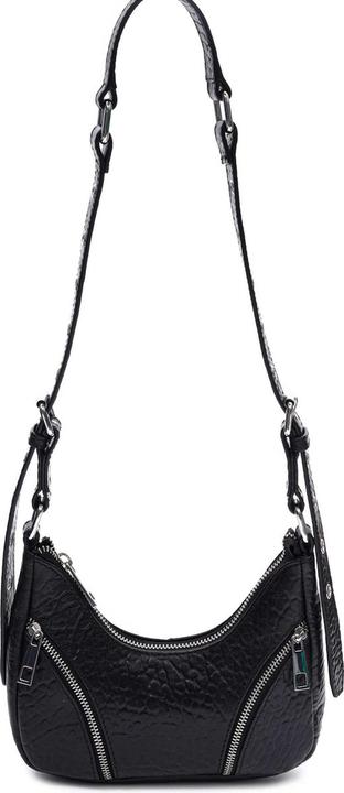 Immagine prodotto Núnoo Nunoo Palma w.Zipper Neuseeland schwarzer Damen Umhängetasche - Schwarz - Einheitsgrösse