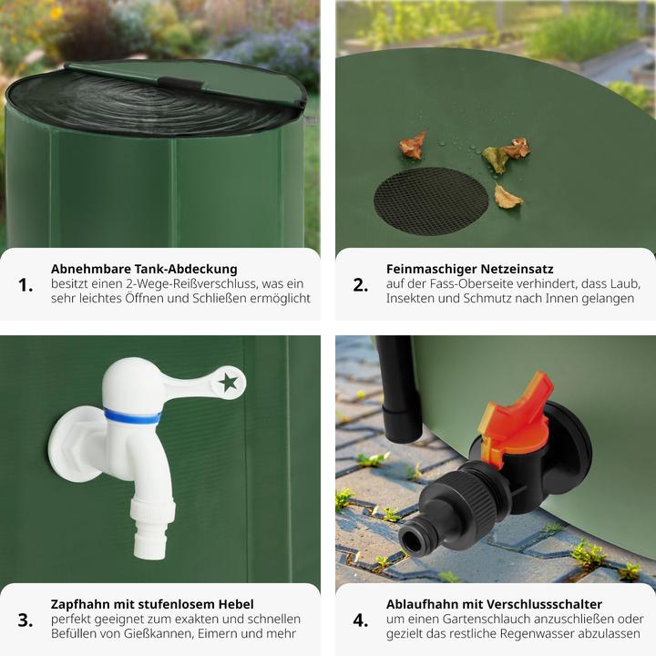 Produktbild tectake Regenwassertank (750 l)