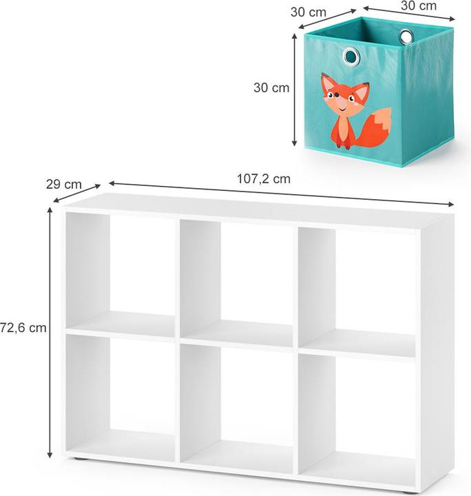 Actual product image Vicco Kinderregal