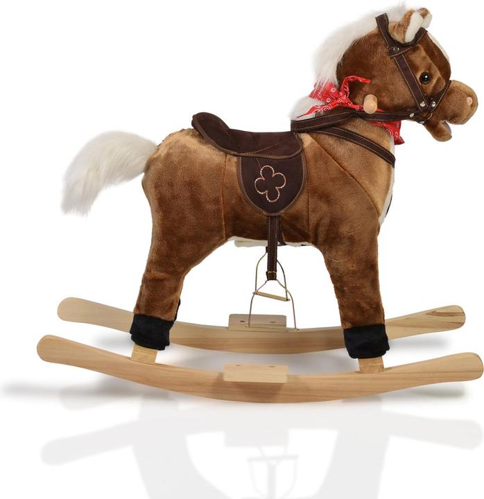 Actual product image Moni Rocking Horse Plush Chipper WJ001