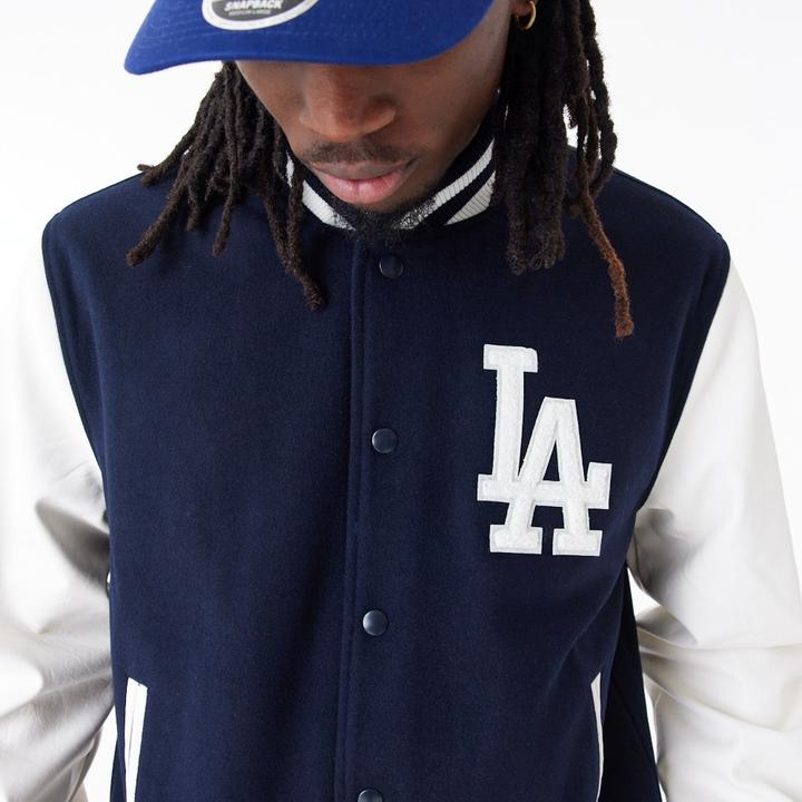 Actual product image New Era Varsity College Jacket - WORLD SERIES LA Dodgers - L (L)