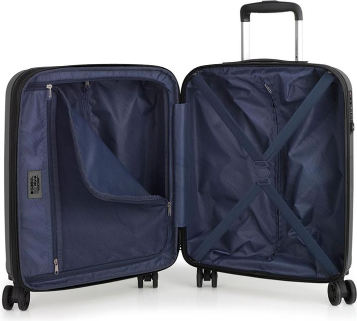 Actual product image Gabol Montreal 4-wheel cabin trolley S 55 cm with stretch fold (40 l, Hand luggage (up to 50 litres))