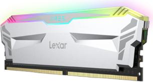 Actual product image Lexar ARES RGB with Heatsink 16 GB, DDR4, 3866 MHz, PC/serveris, Registered No, ECC No, Baltas, 2x8 GB (2 x 8GB, 3866 MHz, DDR4-RAM, DIMM)