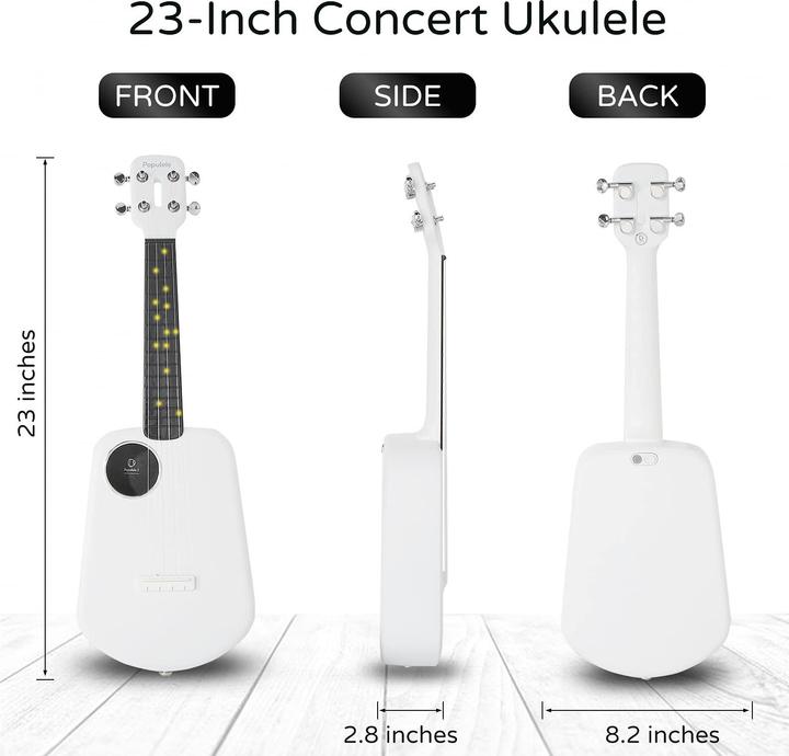 Actual product image Xiaomi Populele 2 Ukulele White (Concert)