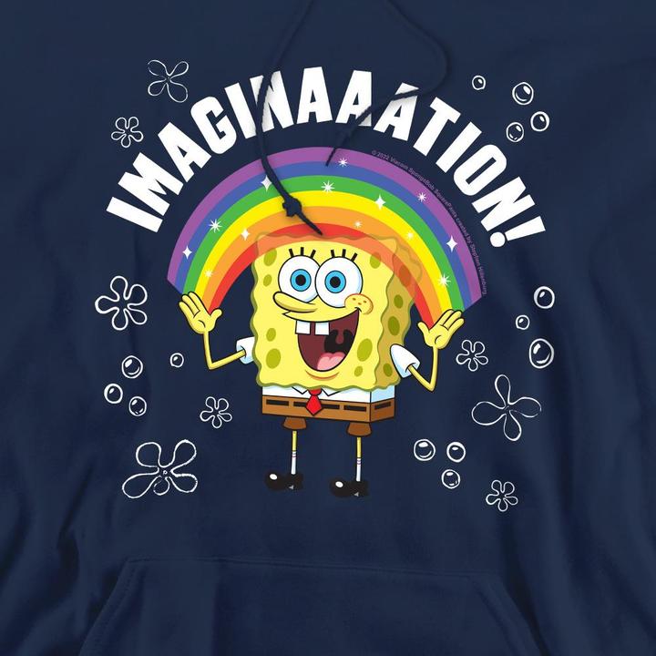 Immagine prodotto Spongebob Squarepants Imagination Felpa con Cappuccio Uomo (XXL)