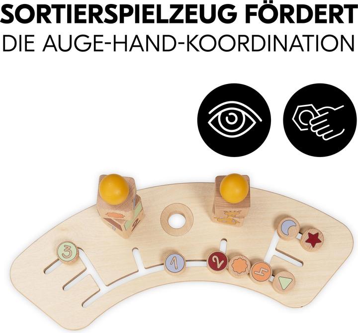 Actual product image Hauck Alpha Play Sorting Set Giraffe