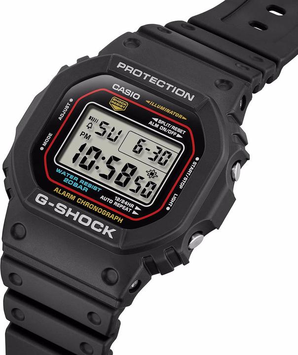 Image du produit Casio DW-5600RL-1ER (Montre numérique, Chronographe, 42.80 mm)