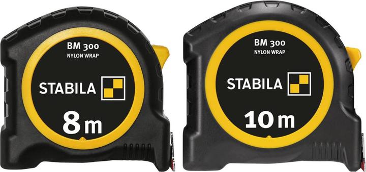 Produktbild Stabila Taschenbandmass BM 300, 10 m, metrische 1000er-Skala (10 m)