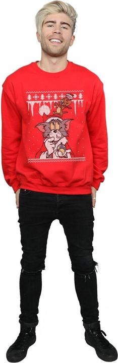 Produktbild Tom & Jerry Christmas Fair Isle Sweatshirt (3XL)