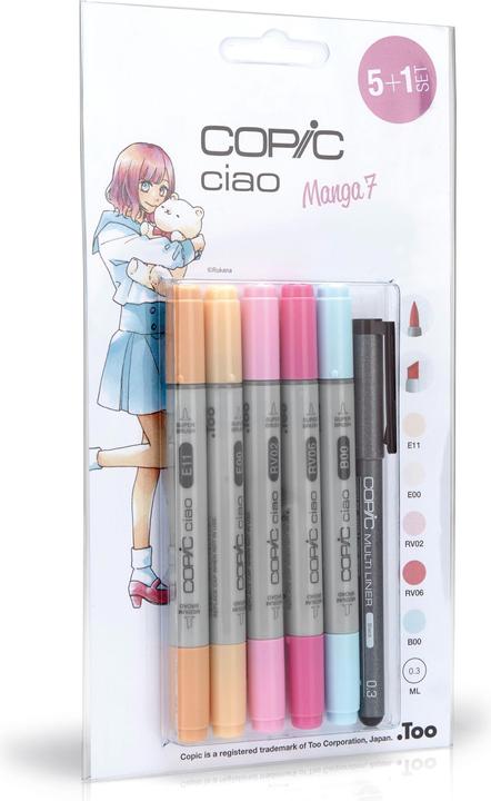 Actual product image Copic Manga 7 (Grey, 3 mm, 1 x)