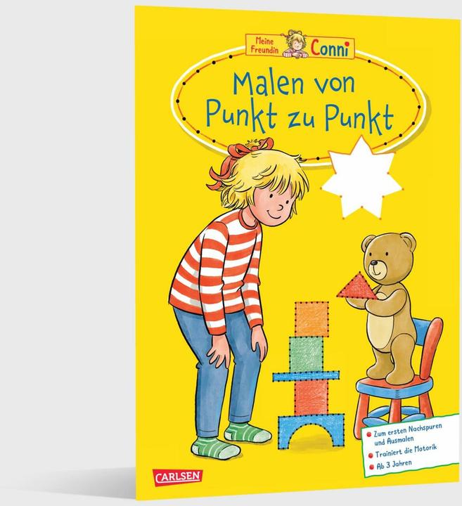 Produktbild Conni Gelbe Reihe (Beschäftigungsbuch): Malen von Punkt zu Punkt
