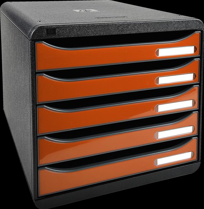 Noir/Orange
