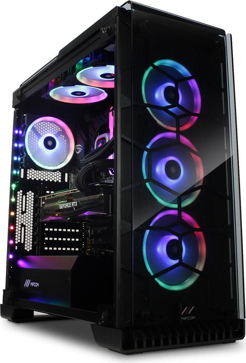 Image du produit Mifcom Spectrum RTX2080S Core i7 (Intel Core i7-9700K, 32 Go, 500 Go, GeForce RTX 2080 Super)