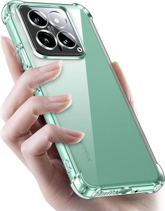 Actual product image Screenguard Crystal Soft Airbag Bumper (Xiaomi 14)
